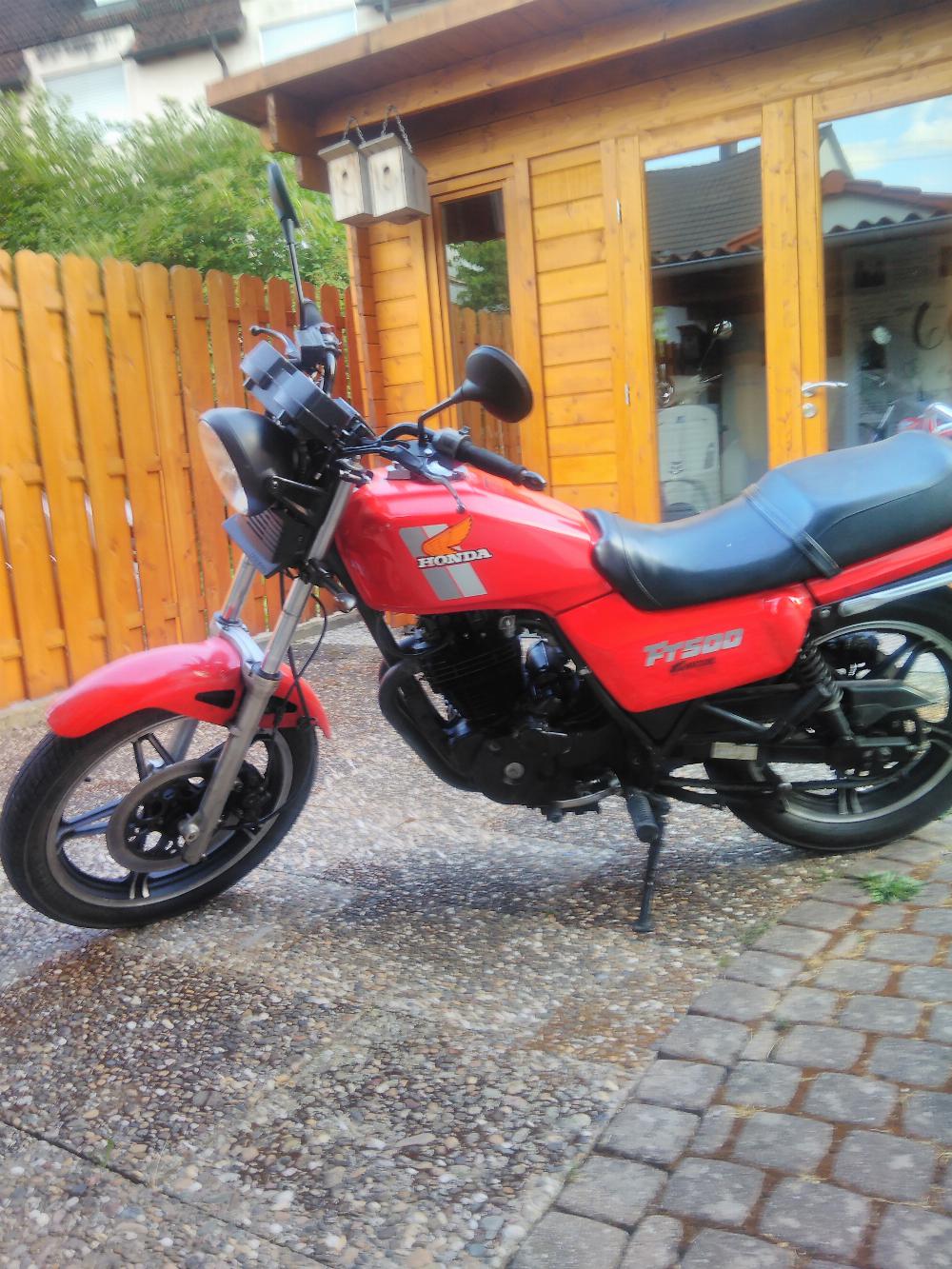 Motorrad verkaufen Honda FT 500 Ankauf